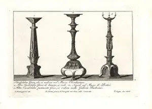 Pietro Ruga: Ancient Greek candelabra