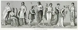 Percussion: Ancient Greek costume