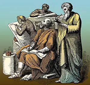 Chirography: Ancient Greek Scribes