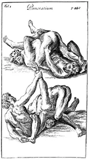 Chris Coupland Collection: ANCIENT GREEK WRESTLERS