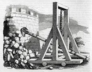 Contraption: Ancient history. Battering ram. Siege weapon
