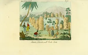 Corsi: Ancient Luta pillars on the island of Rota