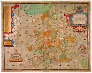 Roam: Ancient Map of England 1579