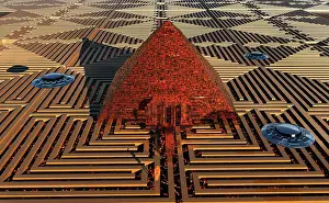 Shrine: An ancient maze with an Egyptian pyramid at its center