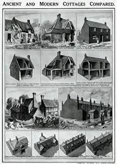 Romanticised: Ancient and modern cottages compared