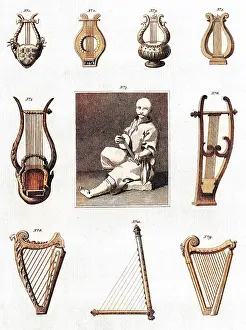 Harps: Ancient musical instruments