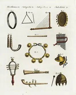 Sistrum: Ancient musical instruments