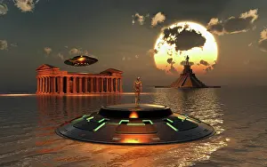 Anthropomorphic: The ancient mythological city of Atlantis