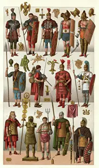 Spears: Ancient Roman costume