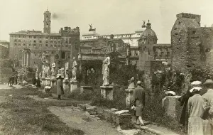 Romanum: The ancient roman forum in Rome