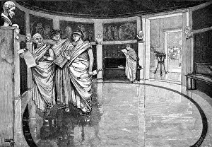 Scrolls: Ancient Roman library