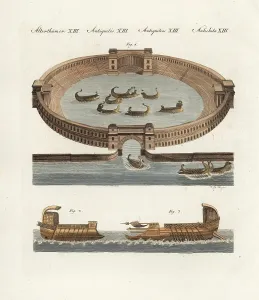 Prow: Ancient Roman naumachia