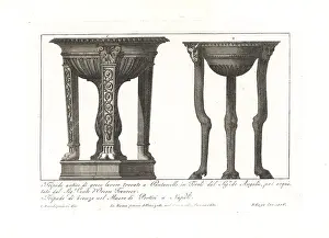 Pietro Ruga: Ancient Roman tripods