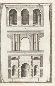 Lacademia Todesca: Ancient Rustic wall outlines: