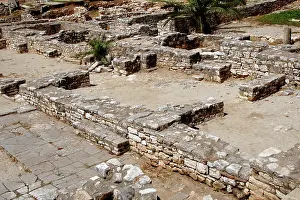 Sixth: Ancient synagogue. V-VI century. Saranda. Republic of Albani