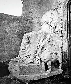 Baalbec: Ancient Temple site, Baalbec, Lebanon, Victorian period