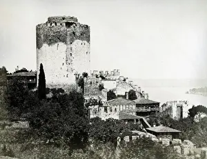 Bosphorous: Ancient Tower on the Bosphorous, Turkey