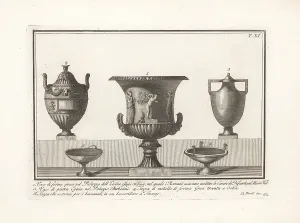 Greeks And Romans: Ancient vases and plates