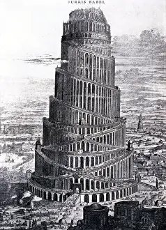 Babel: ancient world, Babylon, Tower of Babel, copper