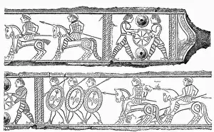 Celts: ancient world, Celts, warriors, scabbard, La
