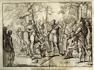 Gegenwart: ancient world, Germanic Peoples, making a young