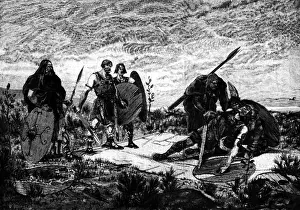 Germanics: Ancient World, Germanics, tradition, duel, Holmgang