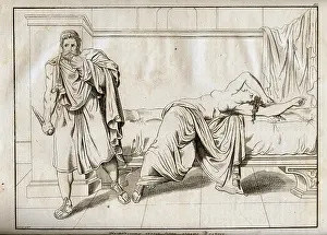 Gegenwart: ancient world, Greece, Aristodemus killing his