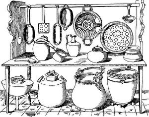 Dipper: Ancient world kitchen appliances, Pompeii