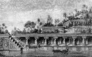 Semiramis: ancient world, wonder of the world, Hanging Gardens