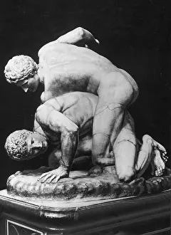 Uffizi: Ancient wrestlers