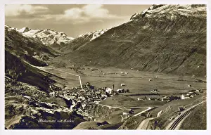Andermatt: Andermatt and the Furka Pass, Switzerland