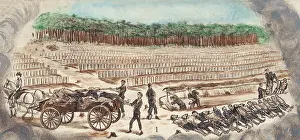 Filth: Andersonville Prison. Prisoners work on a