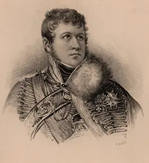 1792: Andoche Junot (1771-1813) Duc d'Abrantes. French soldier