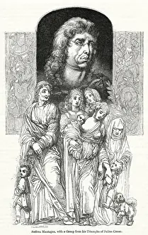 Gallic: Andrea Mantegna with figures from Triumphs of Caesar