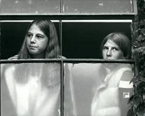 Exactly: Andrea and Susy Jaeger wait for rain to stop, Wimbledon