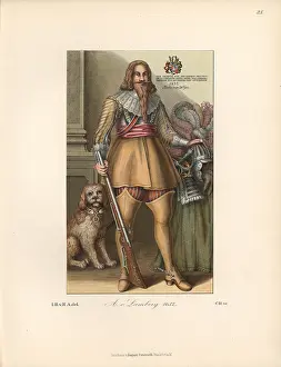 Lamberg: Andreas von Lamberg, from a portrait in oils