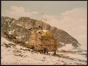 Spitzbergen: Andree's Station at Danskoen (i.e. Danskoya), Spitzbergen
