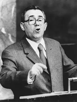 Denounced: Andrei Gromyko addressing a United Nations session