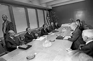 Shultz: Andrei Gromyko and George Shultz, 1985