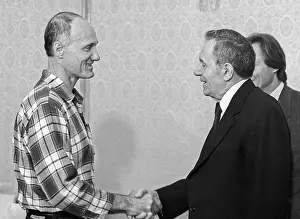 Gazeta: Andrei Gromyko and Joseph Mauri, 1987