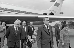 Politburo: Andrei Gromyko visits Romania