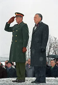 Harald: Andrei Kozyrev visiting Norway, 1994