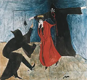 Symbolist: Andrej Belij drawing