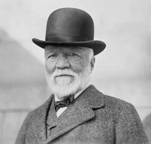 Lcgr1703: Andrew Carnegie on return from his annual visit