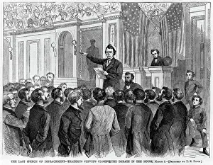 Impeachment: Andrew Johnson - Thaddeus Stevens - impeachment - President