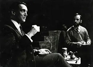 Sachs: Andrew Sachs (bearded) actor and writer