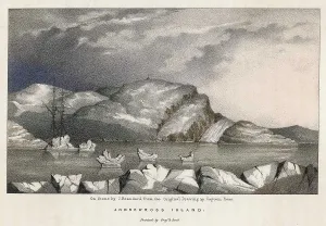Icebergs: ANDREWROSS ISLAND 19C
