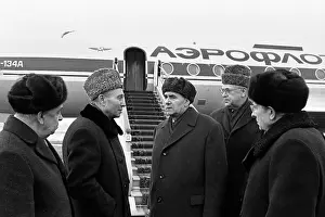 Andrey Gromyko returning to Moscow