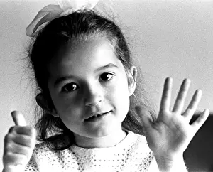 Lena: Andrian Nikolayev's daughter Lena, 1970