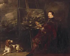 Andries: Andries van Eertvelt, naval painter, by Van Dyck